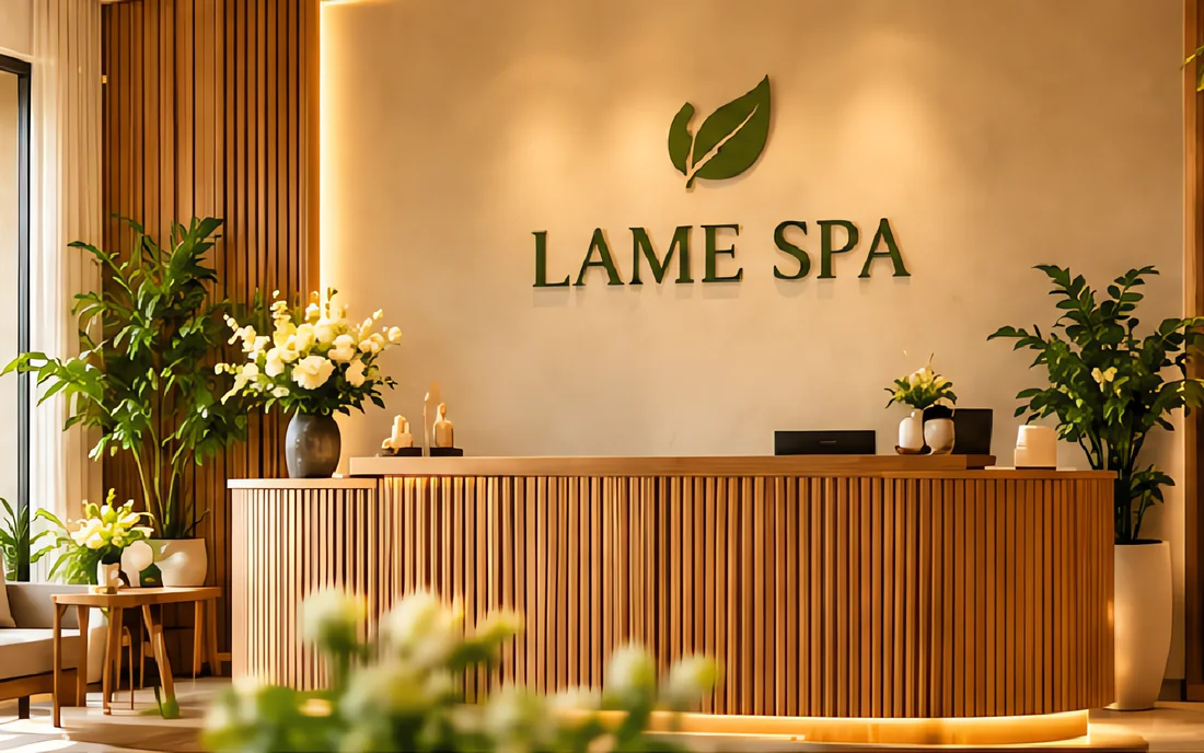 Sảnh lễ tân Lame Spa